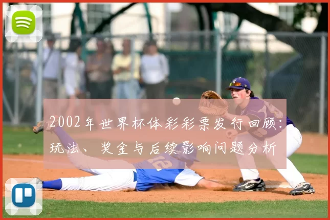 2002年世界杯体彩彩票发行回顾：玩法、奖金与后续影响问题分析