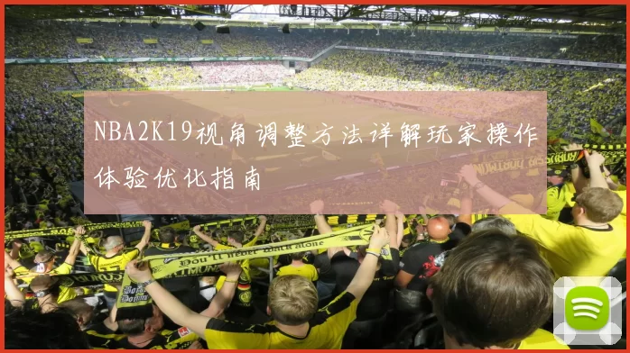 NBA2K19视角调整方法详解玩家操作体验优化指南